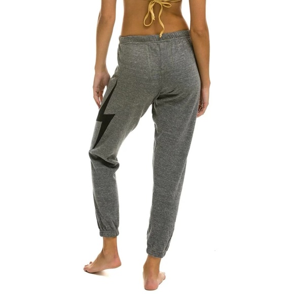 Aviator Nation BOLT SWEATPANTS - HEATHER GREY - Picture 5 of 10